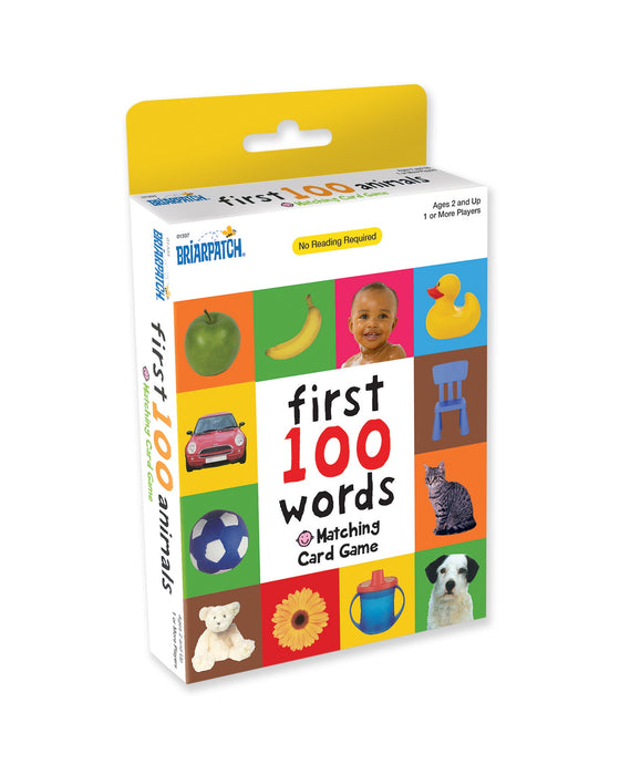 First 100 Words Matching Card Game