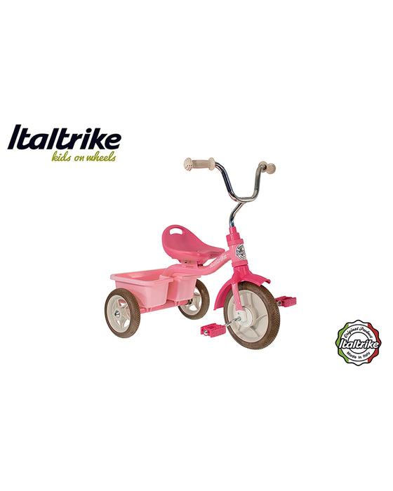 Italtrike 10" Transporter Trike Rose Garden Pink
