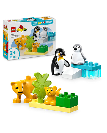 10442 Wild Animal Families Penguins & Lions