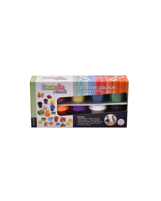 Icando 8 Creative Dough Tubs