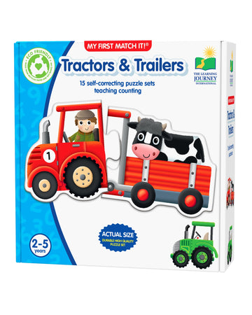The Learning Journey My First Match It Tractors & Trailers