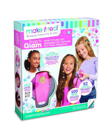 Make It Real Snap n Glam Hair Styling Set