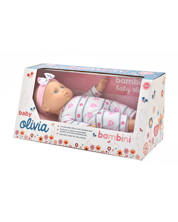 Bambini Baby Olivia Doll - Assorted