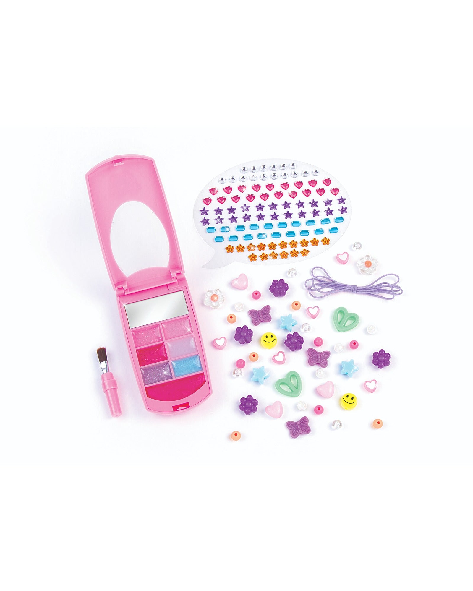 Flip Phone Lip Gloss Set And DIY Lanyard