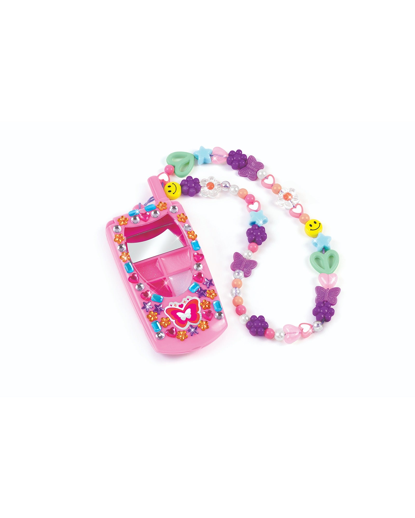 Flip Phone Lip Gloss Set And DIY Lanyard