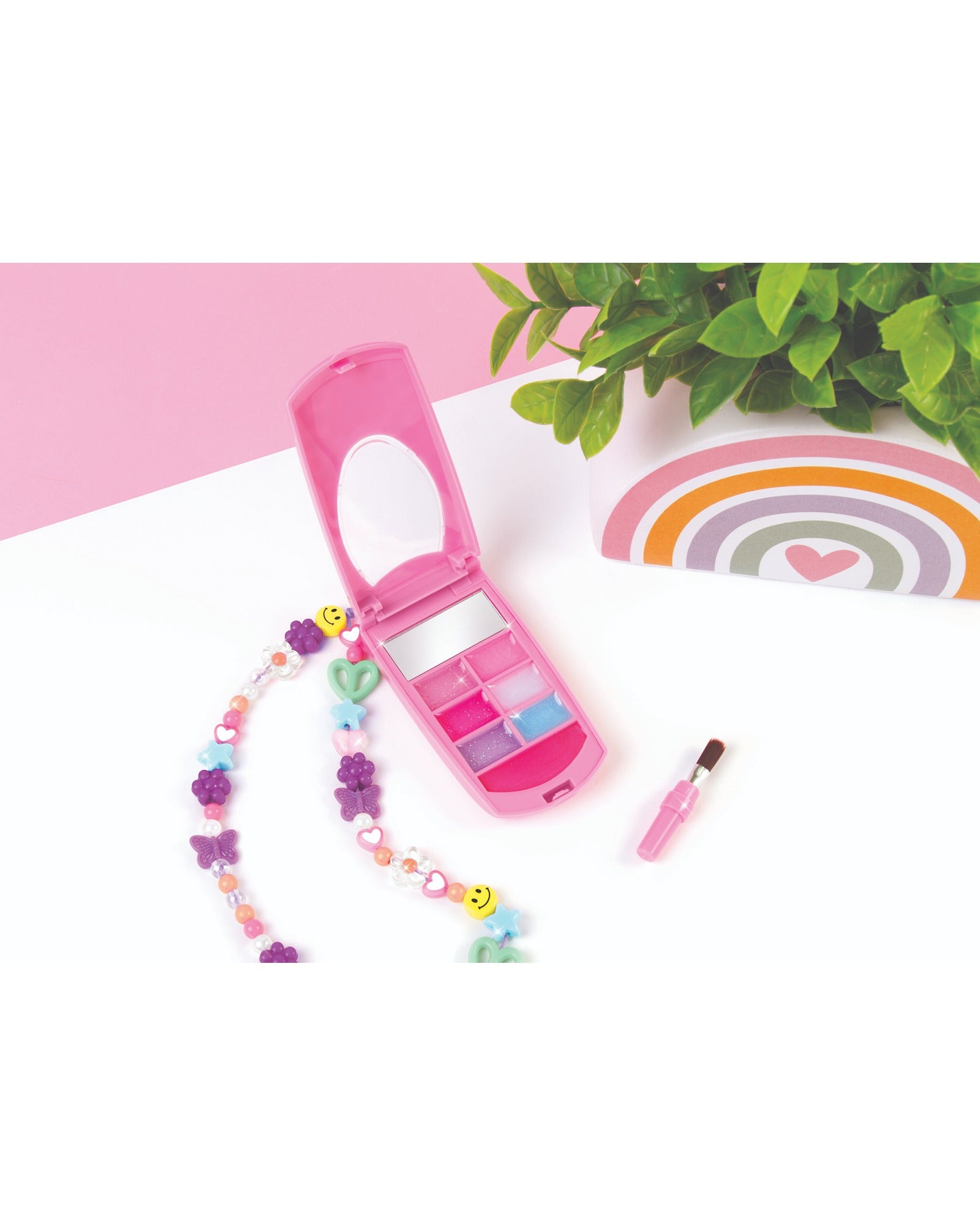 Flip Phone Lip Gloss Set And DIY Lanyard