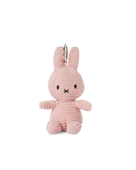 Miffy Keychain Corduroy Pink 10cm