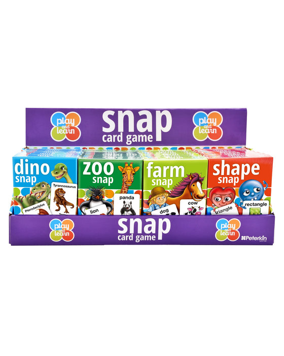 Snap Card Games - Assorted