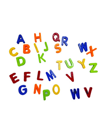Magnetic Upper Case Letter Tub