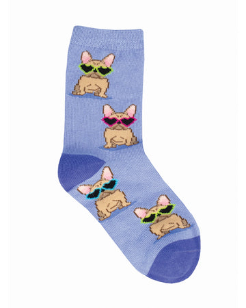 SockSmith Frenchies Fashion Periwinkle