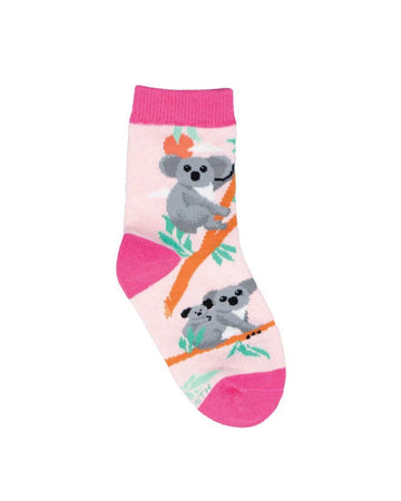 SockSmith Cute Koalas Pink