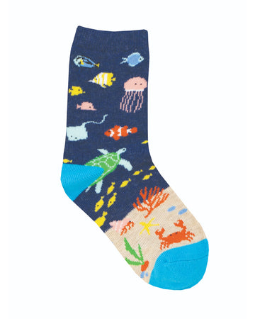 SockSmith Under The Sea Navy