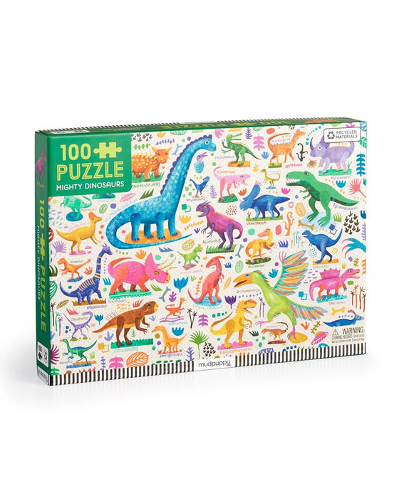 Mudpuppy Mighty Dino 100 Piece
