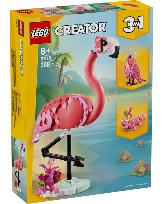 31170 Wild Animal: Pink Flamingo