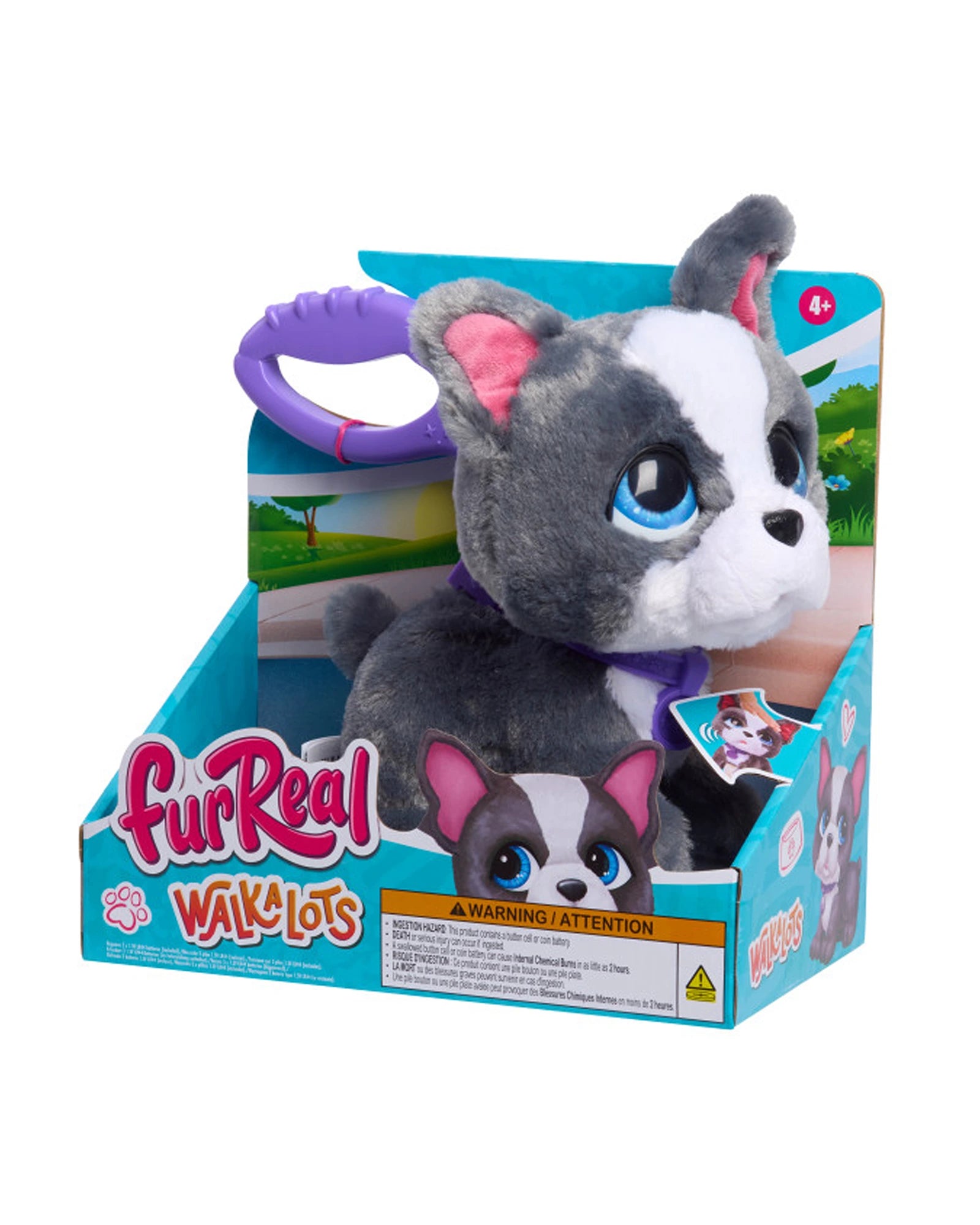 FurReal Walk-a-Lots-French Bulldog – Kidstuff - Main Image