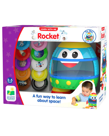 The Learning Journey Learn with Me Space Rocket