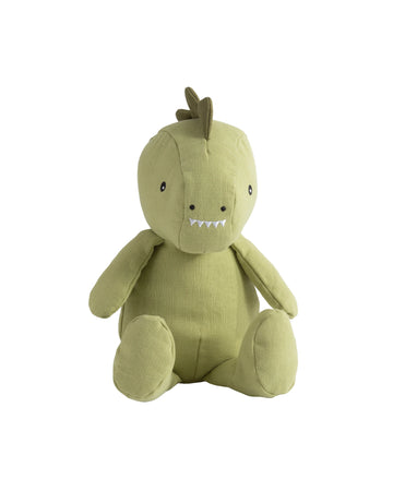 Linen Animal- Dennis the Dinosaur Large