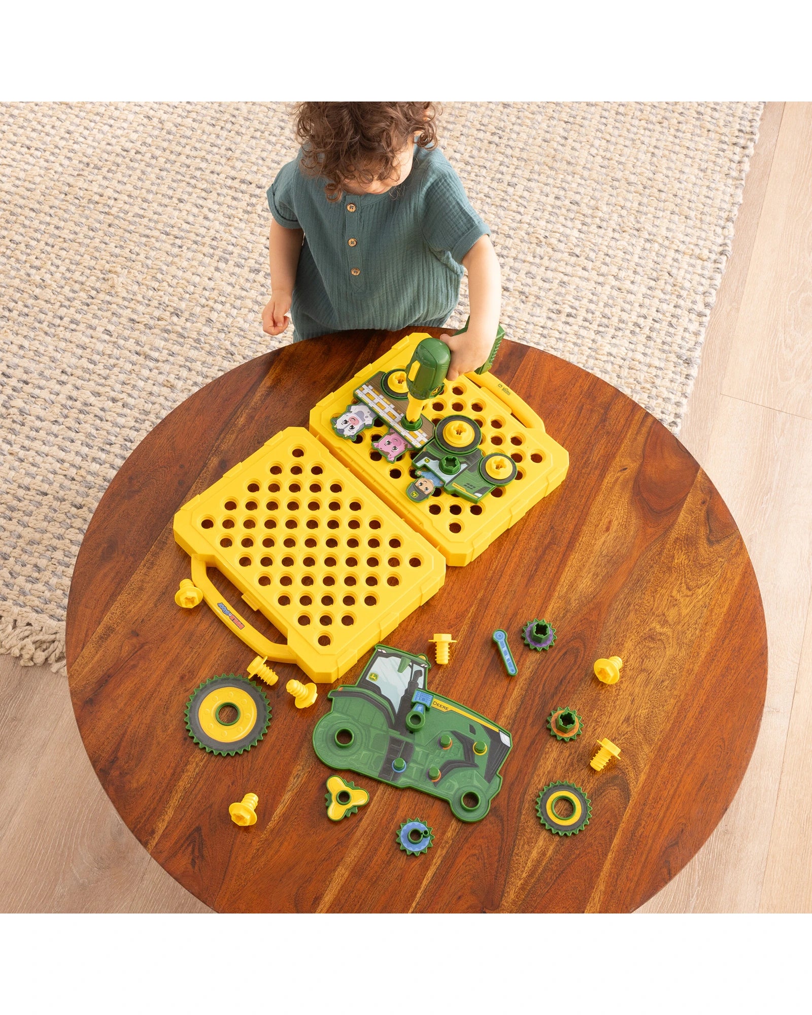 John Deere Build A buddy Activity Board