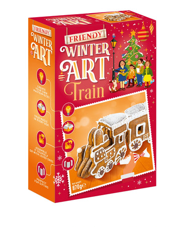 Friendy GINGERBREAD TRAIN Kit 870g