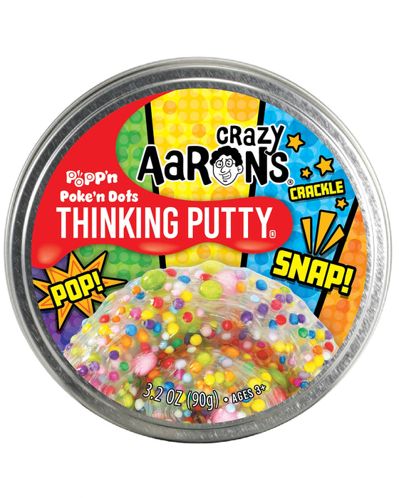 Crazy Aarons Putty 4in Trendsetters Poke n Dots Poppn