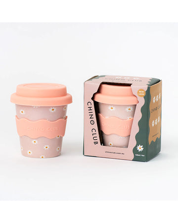 Pink Daisy Babychino Cup 120ml