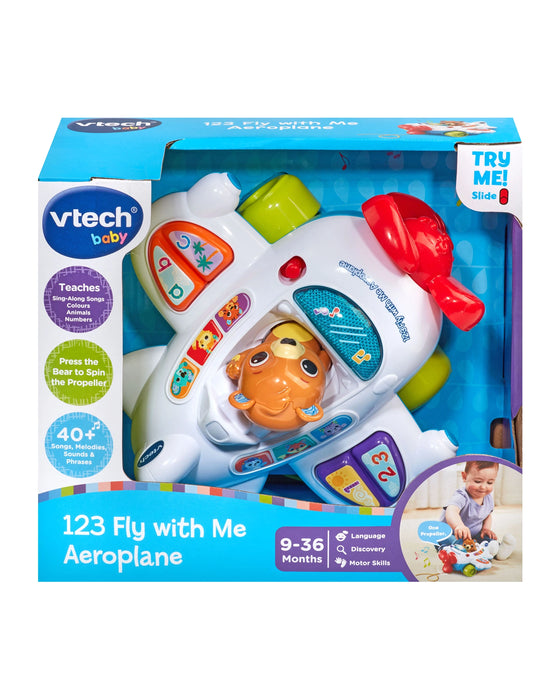 Vtech 123 Fly With Me Aeroplane