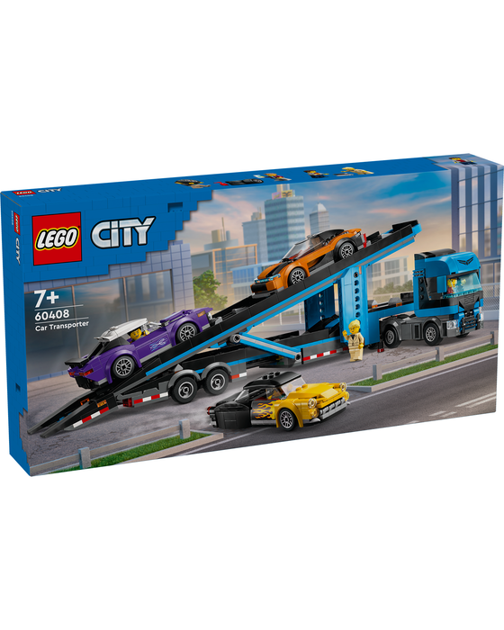 60408 Car Transporter Truck with Sports Cars