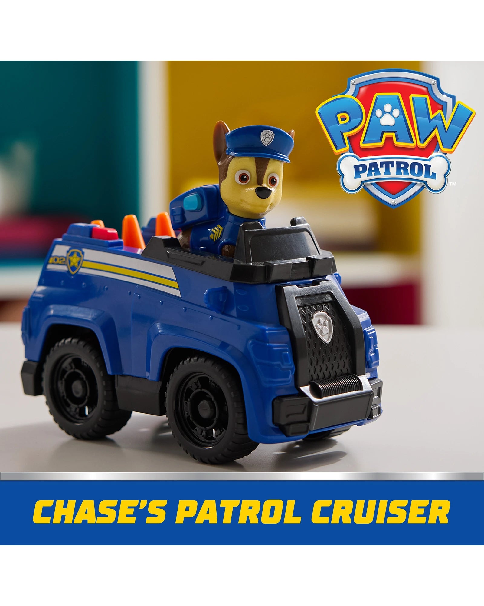 PAW Patrol Sustainable Basic Vehicle - Chase Solid