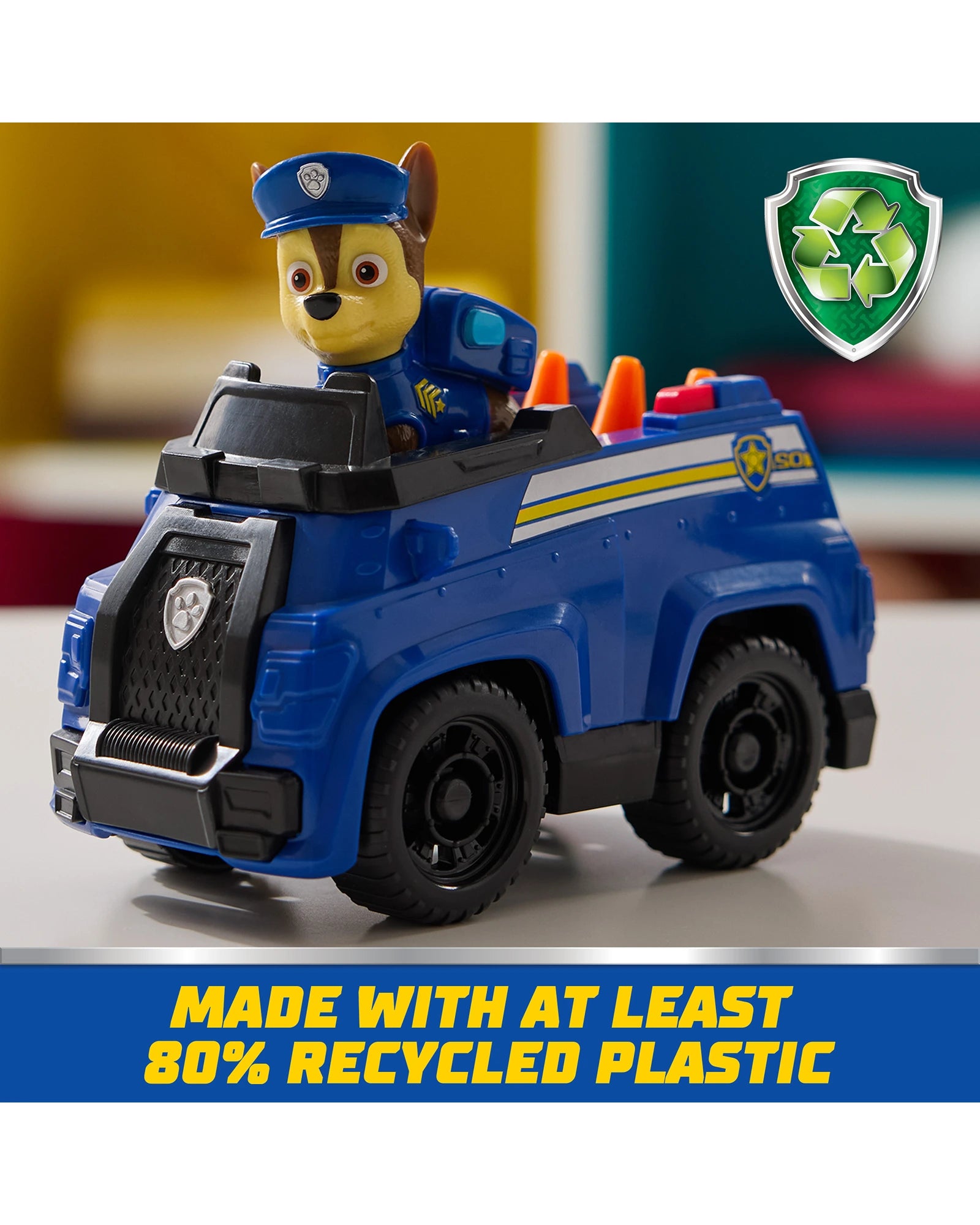 PAW Patrol Sustainable Basic Vehicle - Chase Solid