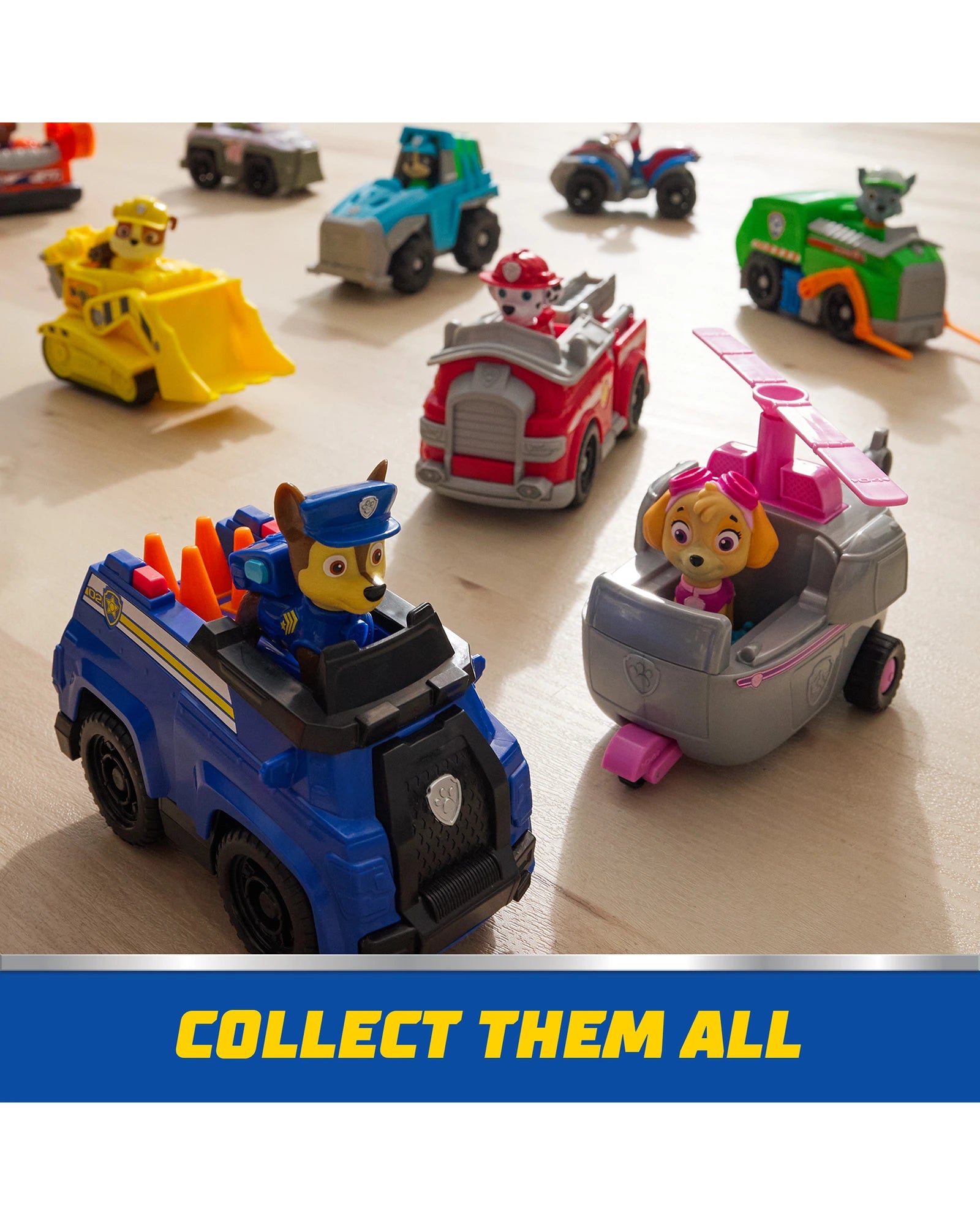 PAW Patrol Sustainable Basic Vehicle - Chase Solid