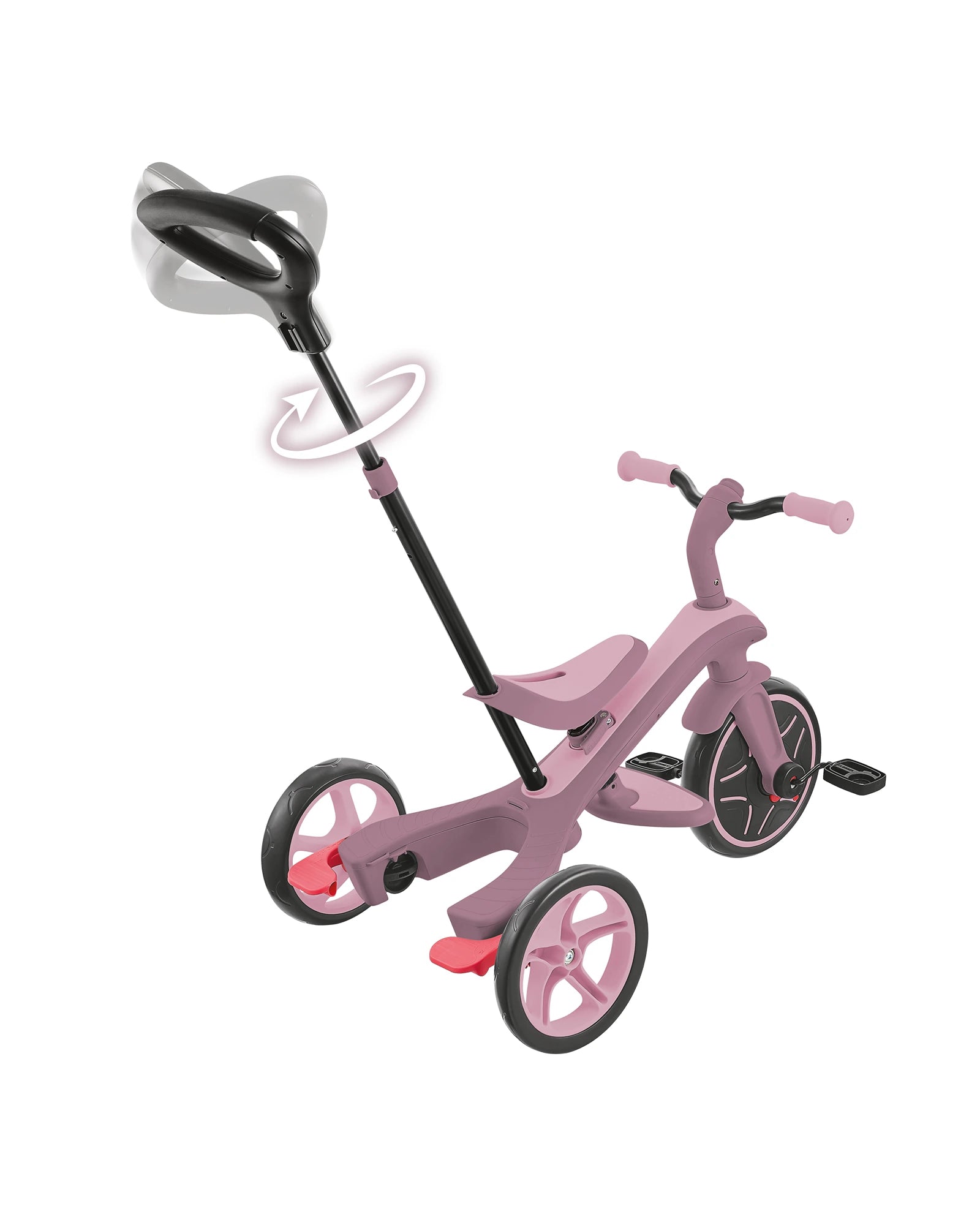 Globber Explorer Trike 4in1 Ecologic Berry