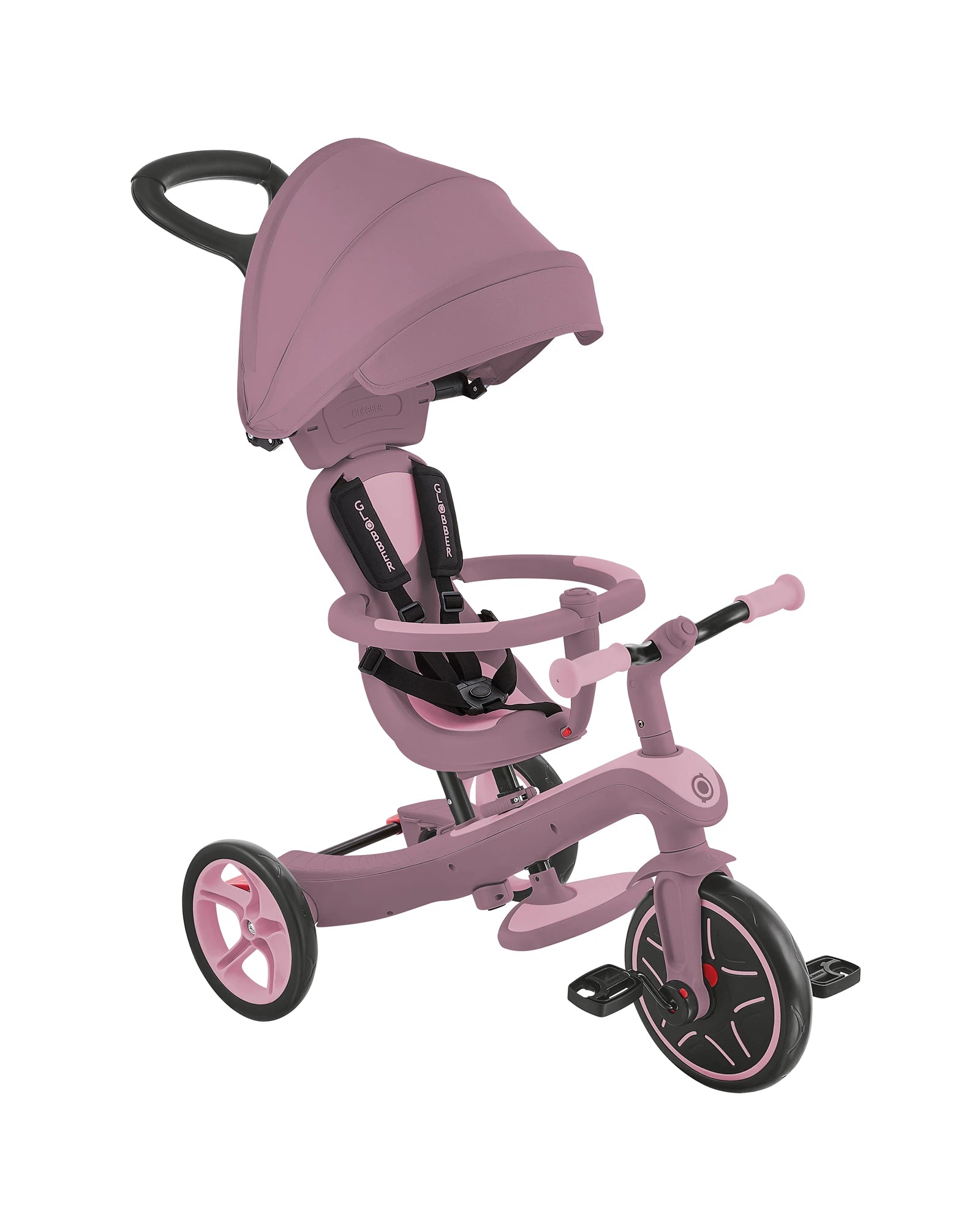 Globber Explorer Trike 4in1 Ecologic Berry