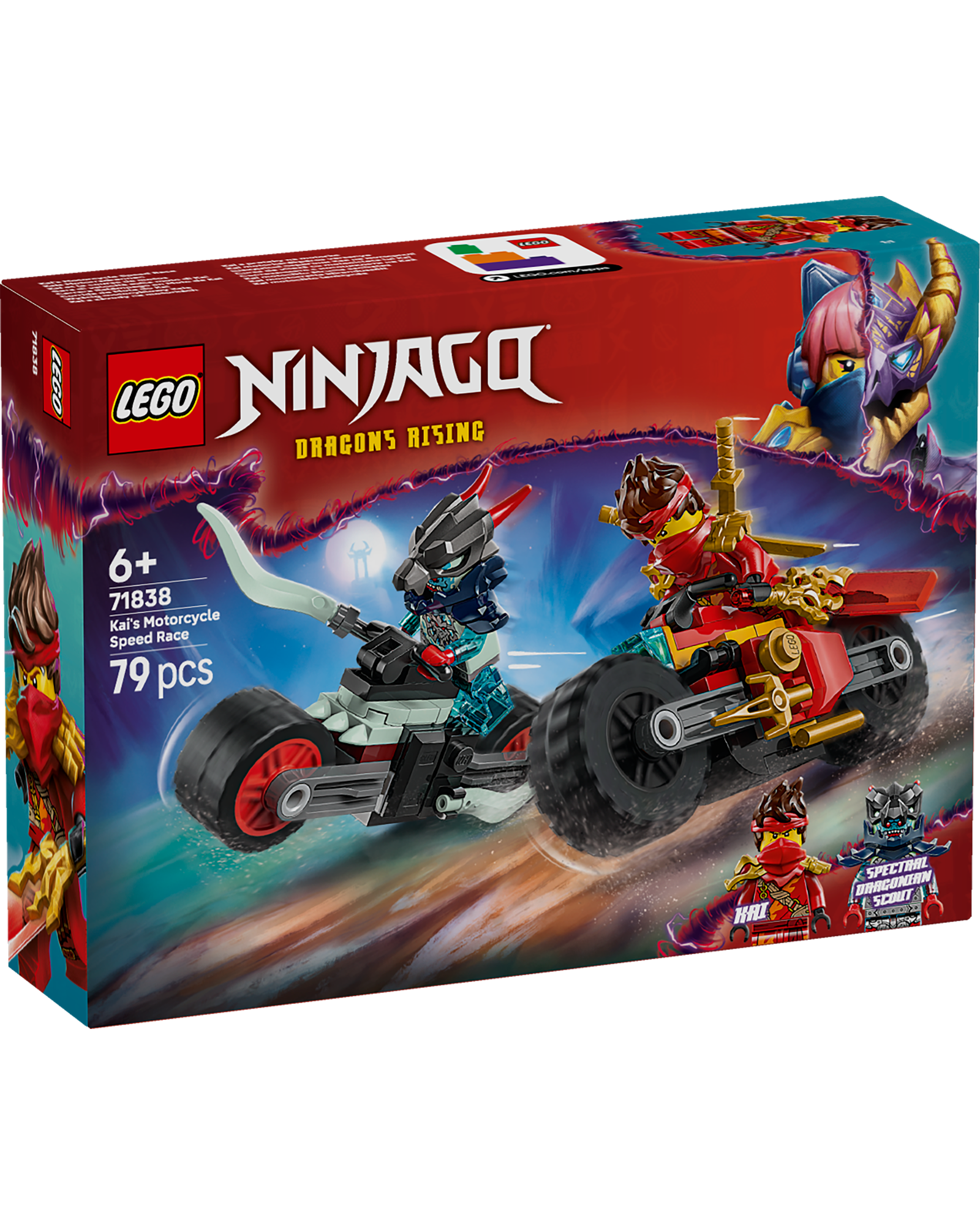 71838 Kai's Motorcycle Speed Racer – Kidstuff