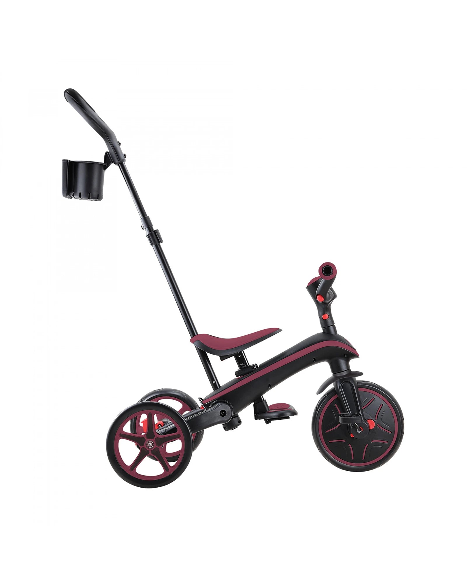 Globber Explorer Trike 4in1 Foldable Burgundy