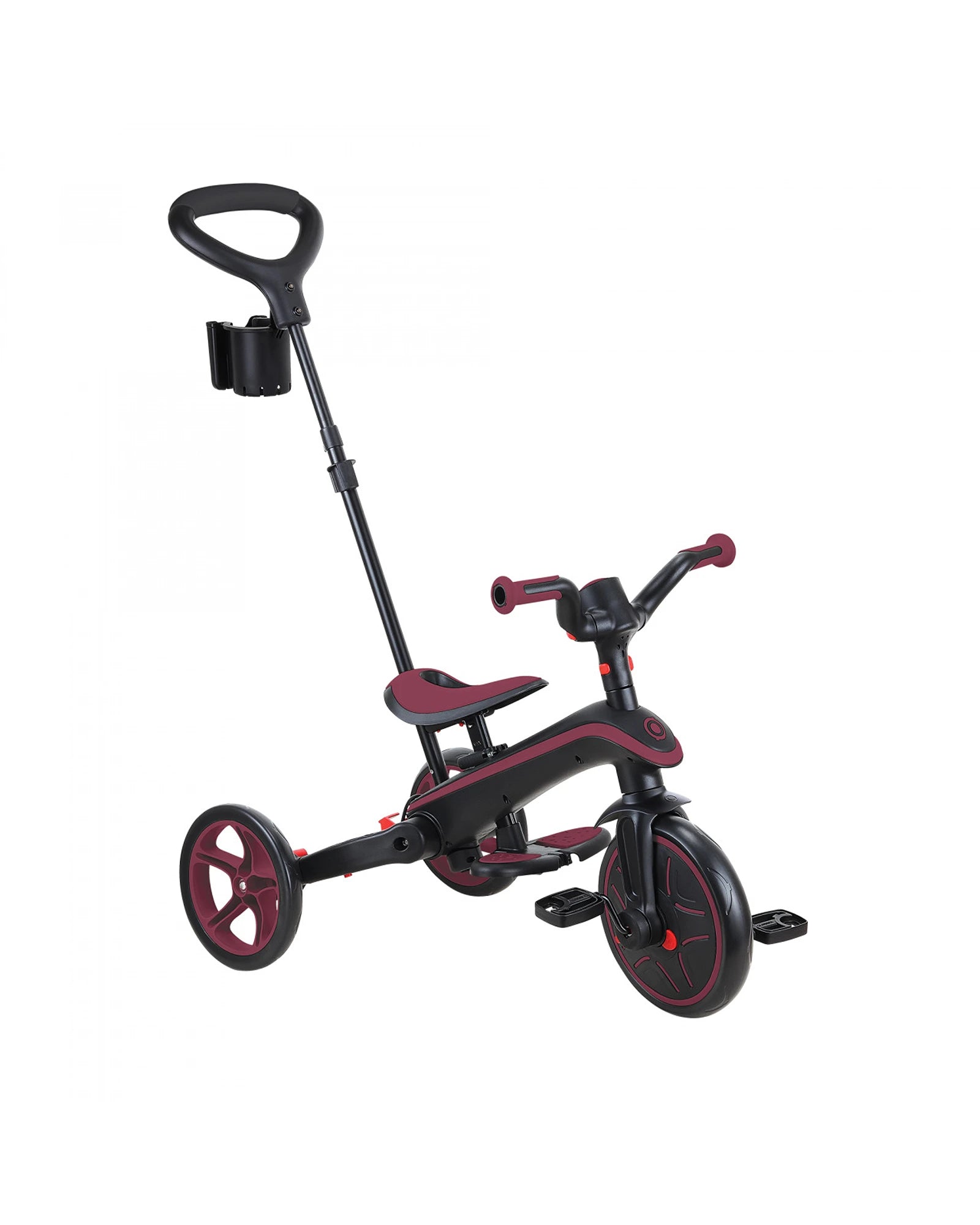 Globber Explorer Trike 4in1 Foldable Burgundy