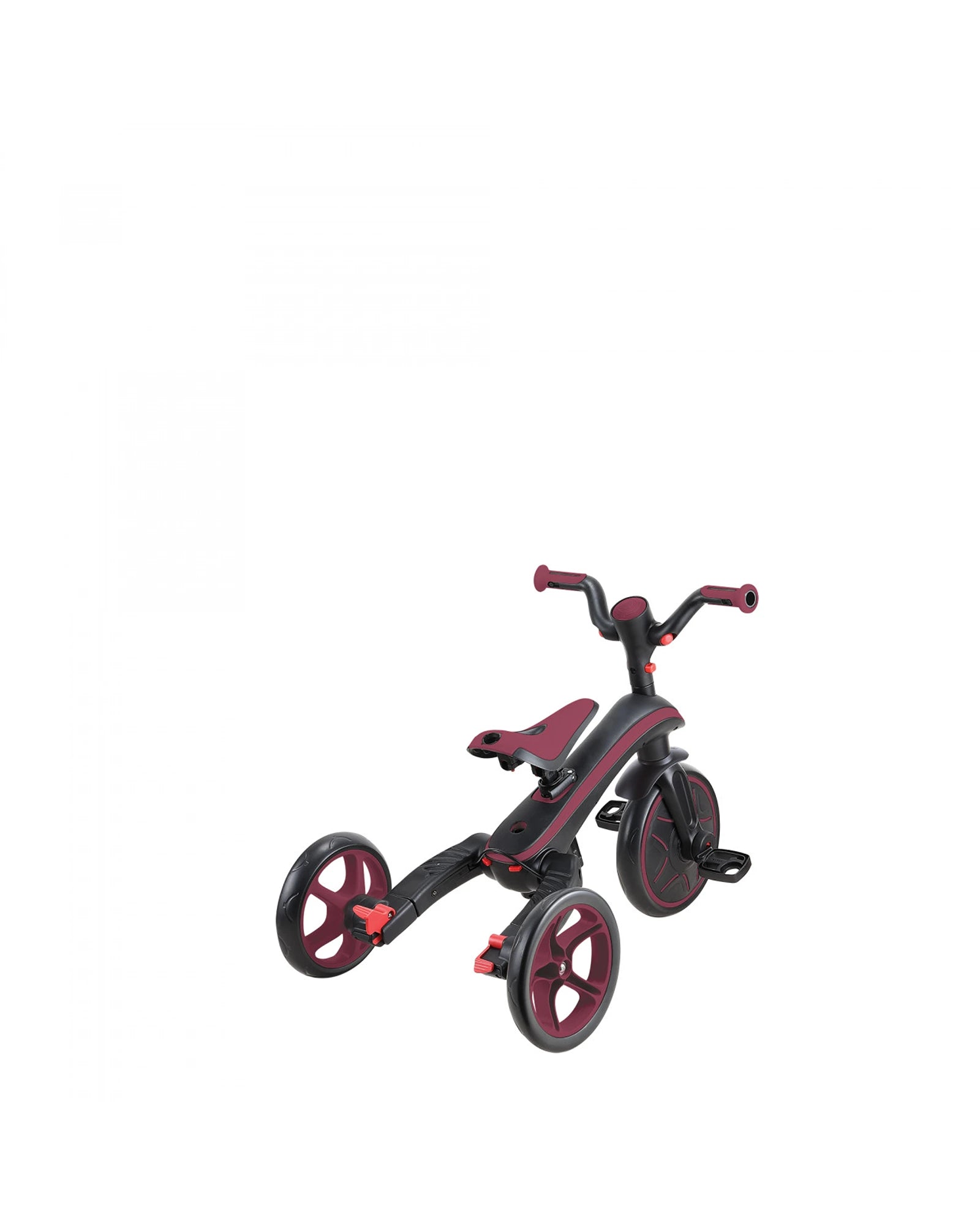 Globber Explorer Trike 4in1 Foldable Burgundy