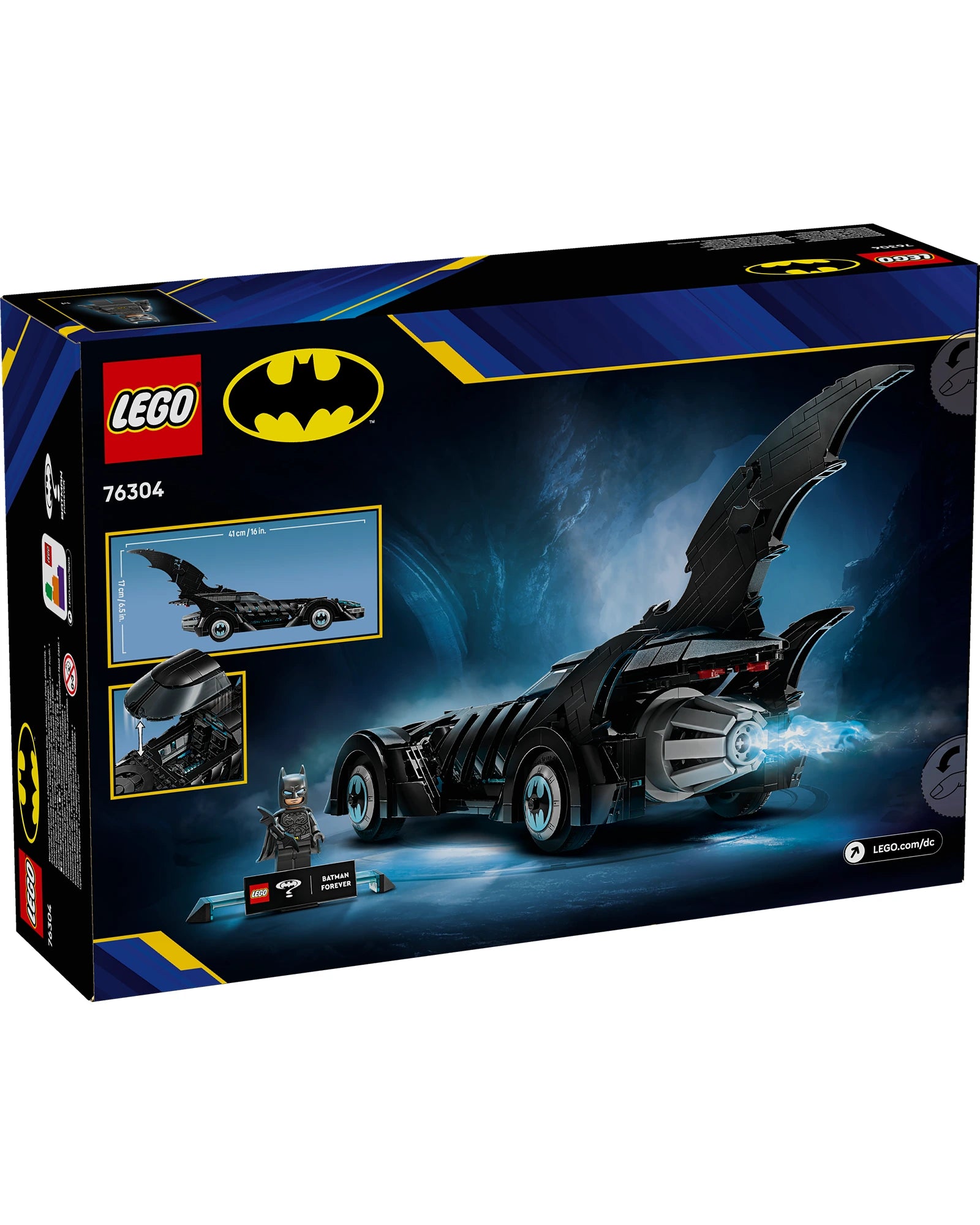 Justice League Lego Batman Imdb 76304 Batman Forever Batmobile