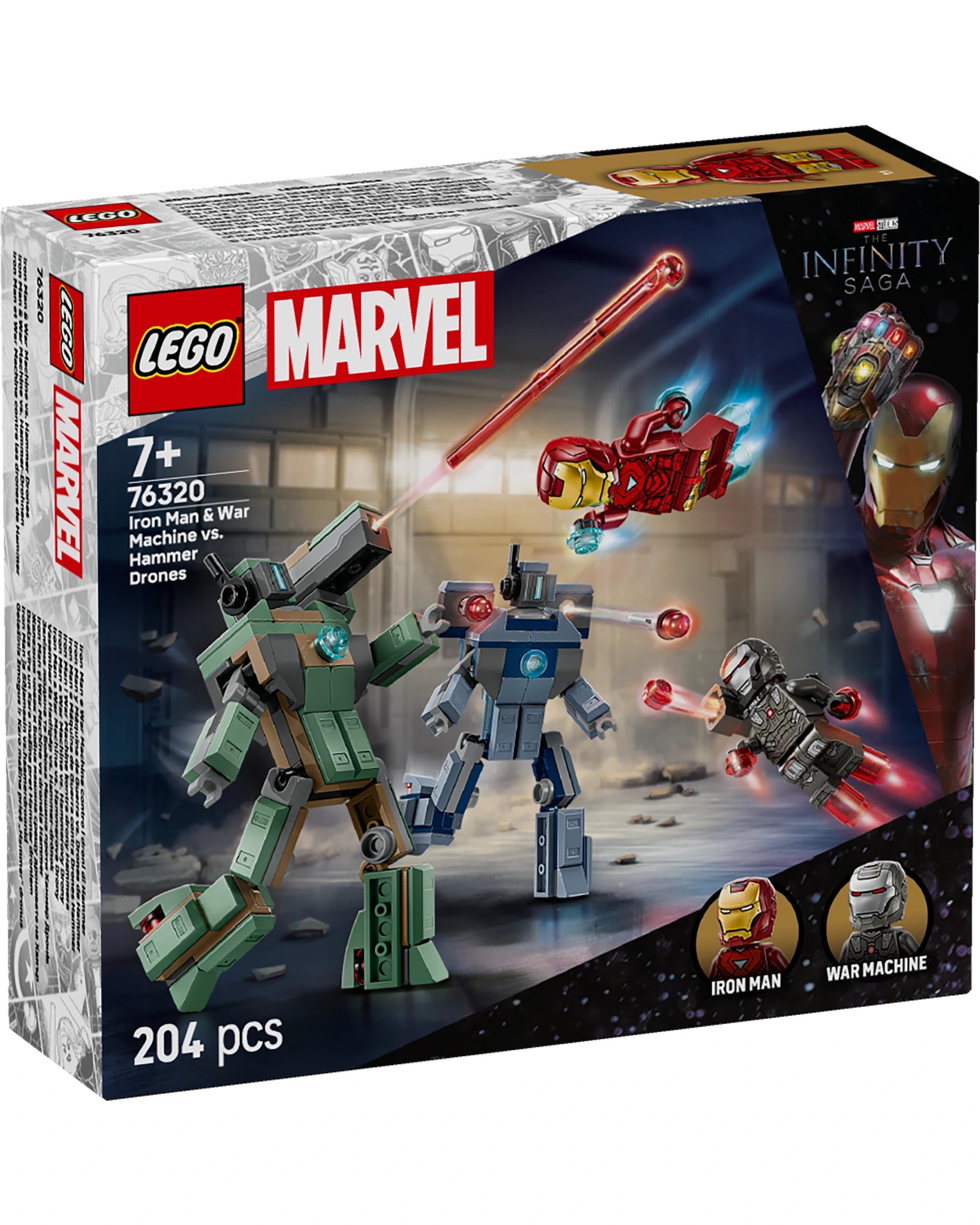 76320 Iron Man War Machine Hammer Drones – Kidstuff