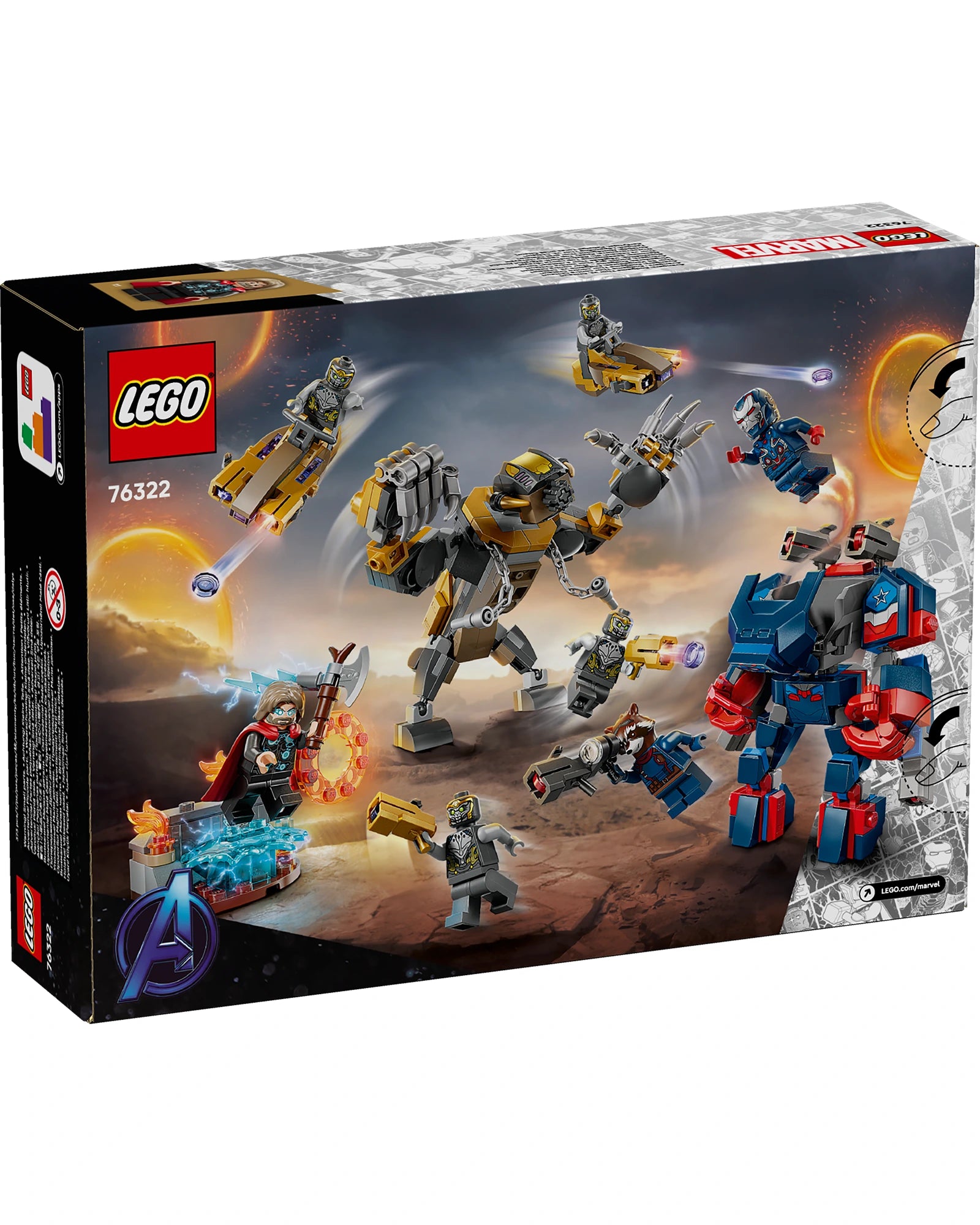 76322 Avengers: Endgame Thor vs Chitauri – Kidstuff