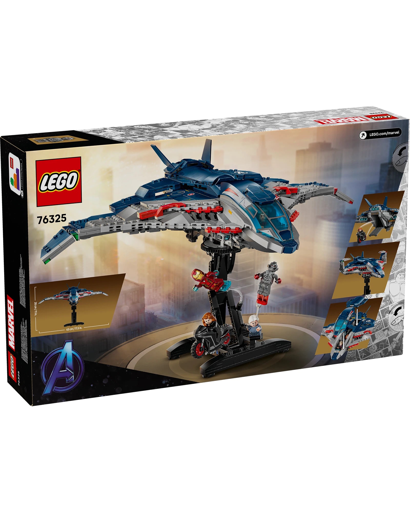 76325 Avengers: Age of Ultron Quinjet – Kidstuff