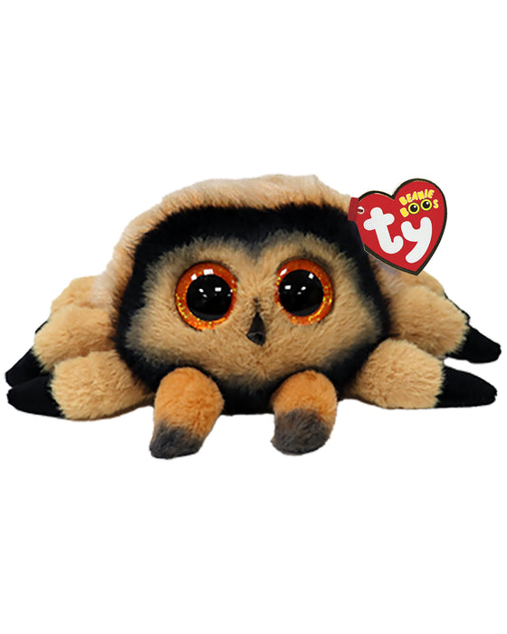 TY Small Godfrey Tan Spider Halloween