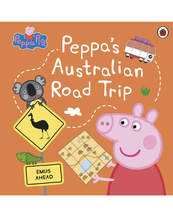 Peppas Australian Road Trip Hardback Book