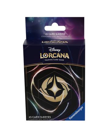 Disney Lorcana Set 5 Sleeves Evergreen Lore Icon Logo