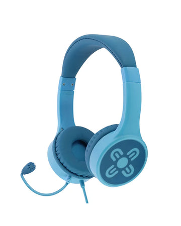 Moki ChatZone Headphones + Boom Microphone - Blue / Blue
