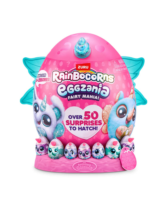 ZURU Rainbocorns Eggzania Fairy Mania Giant Surprise