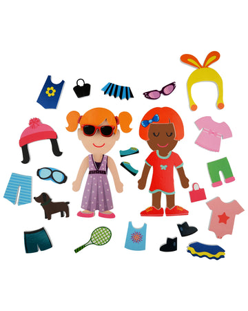 Bright Child Dress Up Bath Stickers