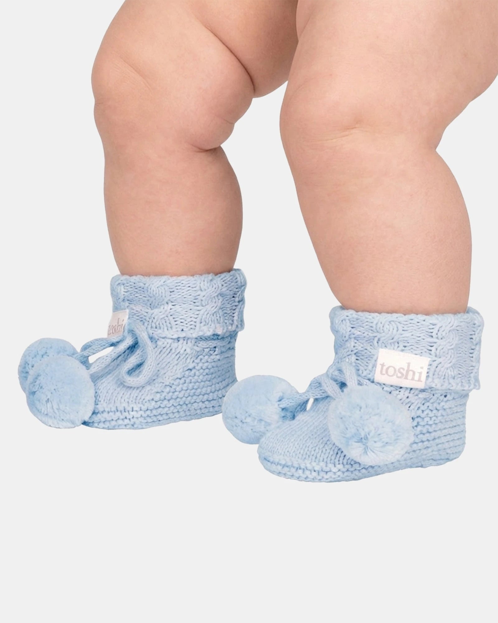 Organic Booties Yummy, Bluebell, 000 – Kidstuff