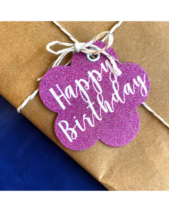 Candlebark Birthday Flower Tag