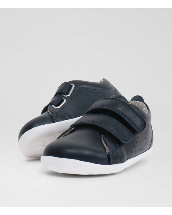 Bobux Grass Court Navy Leather