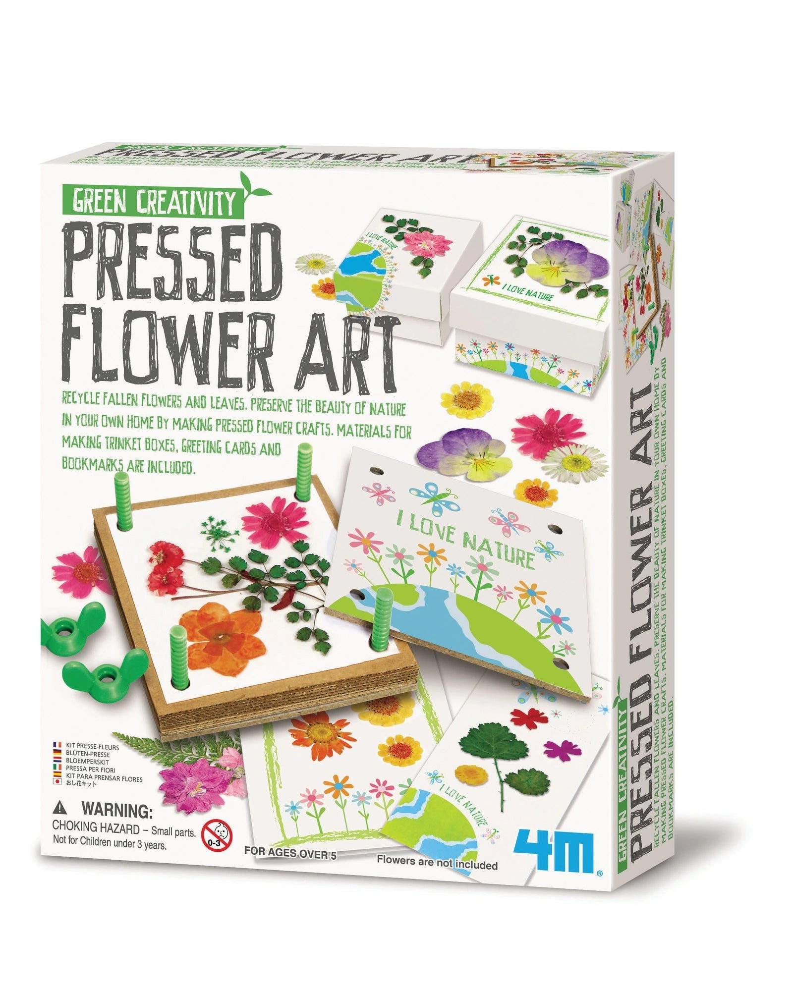 Green Science Pressed Flower Art